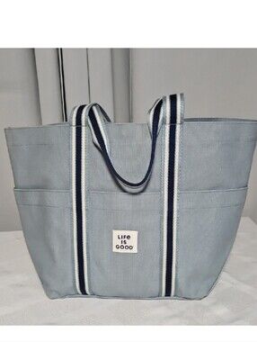 Life Is Good Canvas Tote